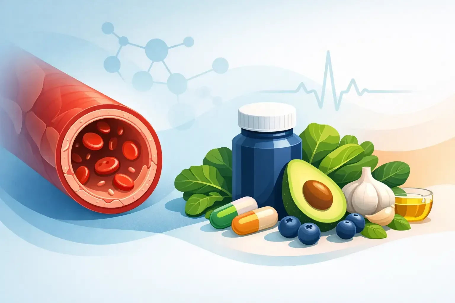 Best Endothelial Nutrients for Vascular Support
