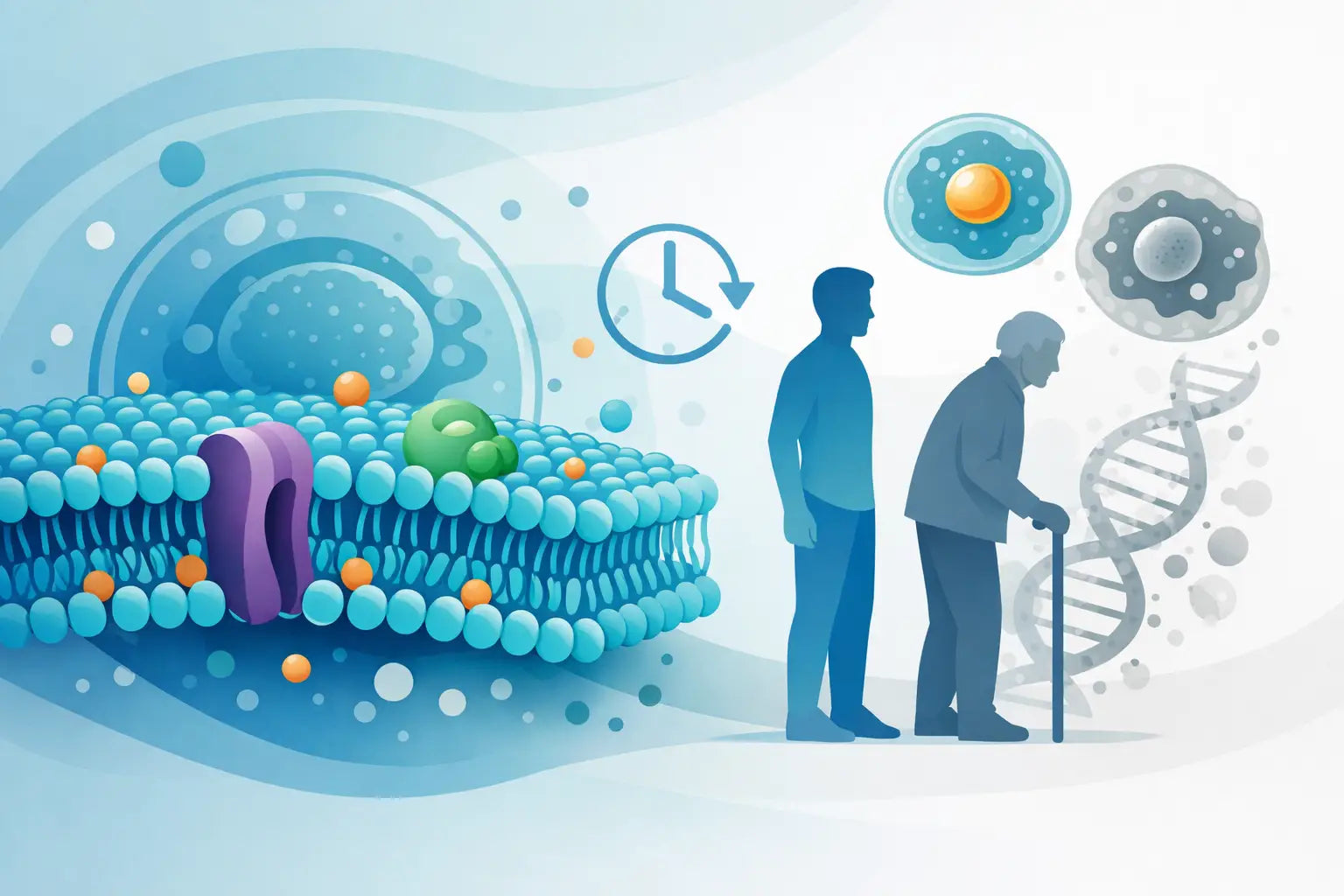 How Cellular Membranes and Phosholipids Affect Aging