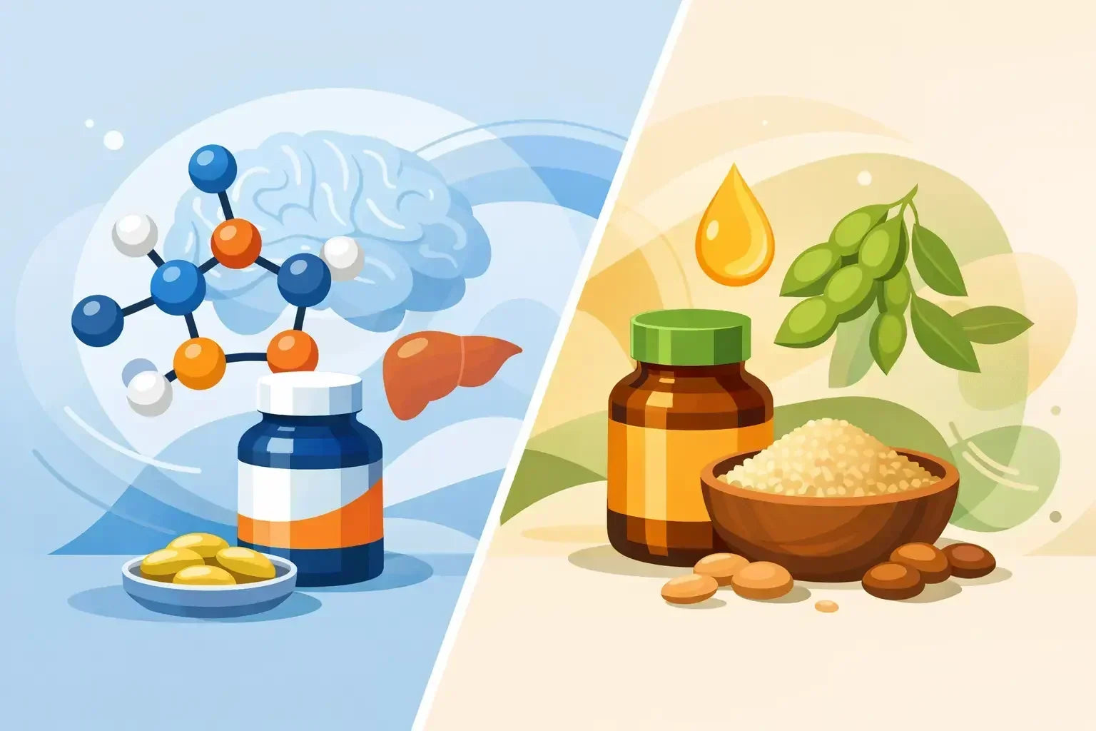Phosphatidylcholine Versus Lecithin Supplements