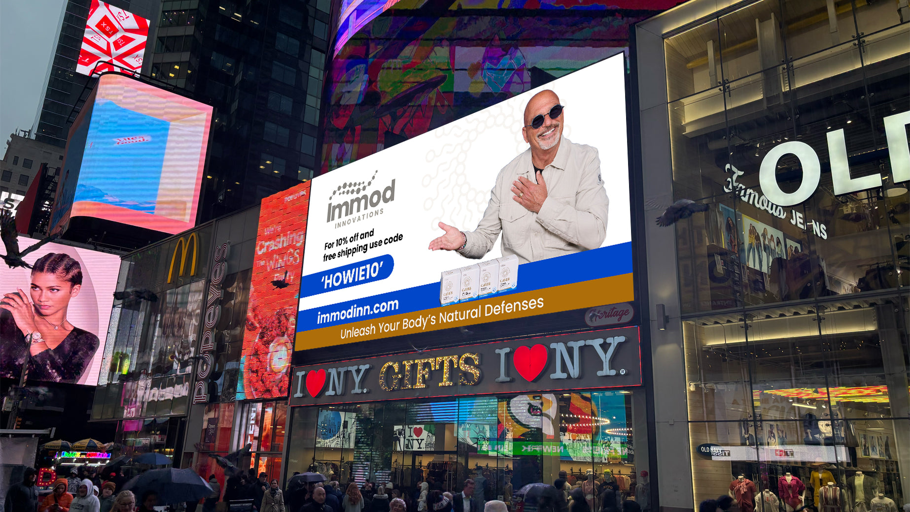 Howie Mandell promoting CellBB