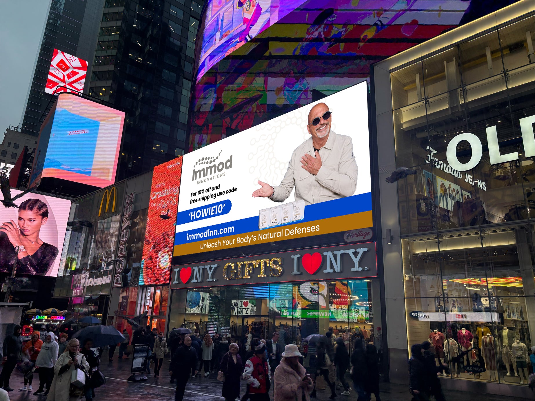 Howie Mandell promoting CellBB